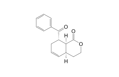(4aS*,8S*,8aS*)-8-Benzoyl-3,4,4a,7,8,8a-hexahydro-1H-isochromene-1-one