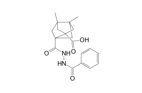 5-[(2-Benzoylhydrazino)carbonyl]-3,7-dimethyltricyclo[3.3.0.0(3,7)]octane-1-carboxylic acid