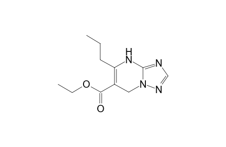 Ethyl 5-propyl-4,7-dihydro-1,2,4-triazolo[1,5-a]pyrimidine-6-carboxylate
