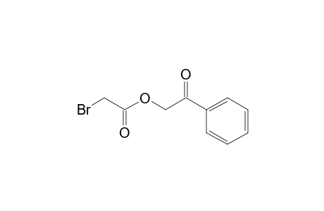 Acetic acid, 2-bromo-, 2-oxo-2-phenylethyl ester