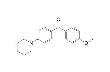 (4-Methoxyphenyl)[4-(piperidin-1-yl)phenyl]methanone