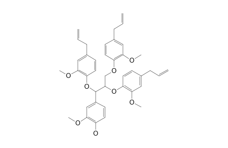 TULSINOL-E;1-(4-HYDROXY-3-METHOXYPHENYL)-1,2,3-TRIS-(4-ALLYL-2-METHOXYPHENOXY)-PROPANE