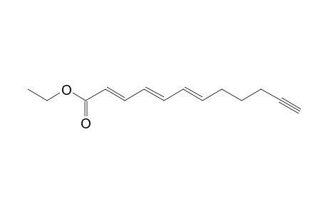 Ethyl (2E,4E,6E)-2,4,6-dodecadien-11-ynoate