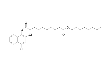 Sebacic acid, 2,4-dichloronaphth-1-yl octyl ester