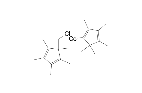Cobalt, [(1,2,3,4-.eta.)-5-(chloromethyl)-1,2,3,4,5-pentamethyl-1,3-cyclopent adiene][(1,2,3,4,5-.eta.)-1,2,3,4,5-pentamethyl-2,4-cyclopentadien-1- yl]-, stereoisomer