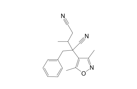 2-(3',5'-Dimethyl-4'-oxazolyl)-2-benzyl-3-methylglutaronitrile