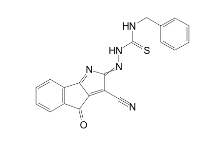 N-Benzyl-2(3-cyano-4-oxoindeno[1,2-b]pyrrol-2(4H)-ylidene)hydrazinecarbothioamide