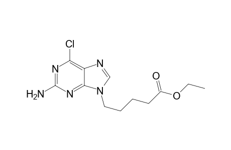 Ethyl 9-(2-Amino-6-chloropurine)pentanoate