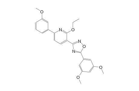 3-[5-(3,5-dimethoxyphenyl)-1,2,4-oxadiazol-3-yl]-2-ethoxy-6-(3-methoxyphenyl)pyridine