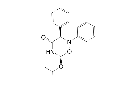 2,3-Diphenyl-6-isopropyloxy-1-oxa-2,5-diaza-4-oxocyclohexane