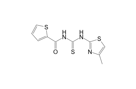 1-(4-methyl-2-thiazolyl)-3-(2-thenoyl)-2-thiourea