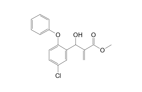 2-[(5-Chloro-2-phenoxy-phenyl)-hydroxy-methyl]-acrylic acid methyl ester