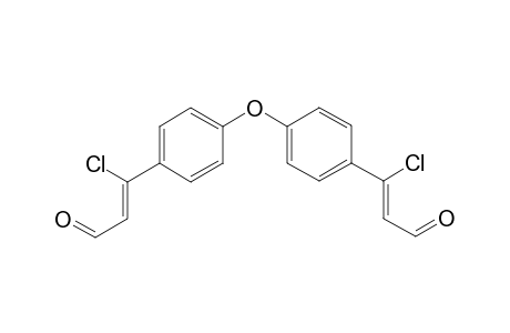4,4'-Bis(1-chloro-2-formylethenyl)phenylether