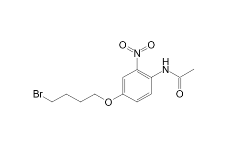 N-[4-(4-bromanylbutoxy)-2-nitro-phenyl]ethanamide