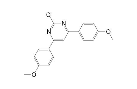 2-Chloro-4,6-bis(4-methoxyphenyl)pyrimidine