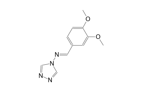 N-[(E)-(3,4-dimethoxyphenyl)methylidene]-4H-1,2,4-triazol-4-amine