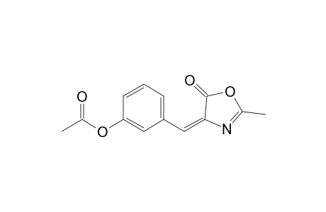 4-(3-Acetoxybenzylidene)-2-methyloxazol-5(4H)-one