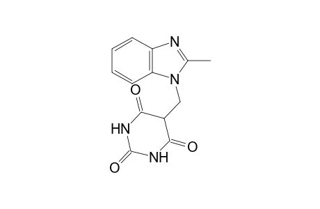 5-[(2-Methyl-1H-benzo[d]imidazol-1-yl)methyl]pyrimidine-2,4,6(1H,3H,5H)-trione