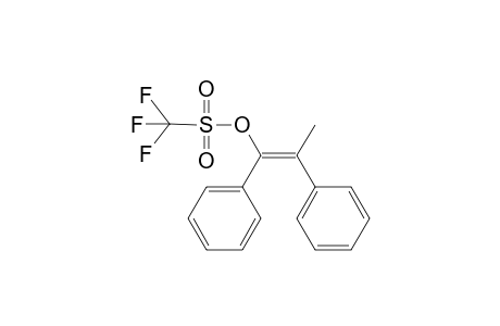 (E/Z)-1,2-diphenylprop-1-en-1-yl trifluoromethanesulfonate