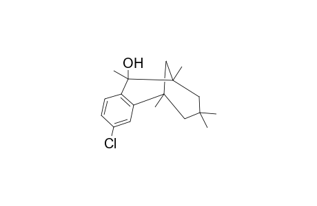 5,9-Methanobenzocycloocten-10-ol, 3-chloro-5,6,7,8,9,10-hexahydro-5,7,7,9,10-pentamethyl-, (5.alpha.,9.alpha.,10.beta.)-