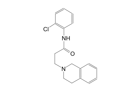 2-isoquinolinepropanamide, N-(2-chlorophenyl)-1,2,3,4-tetrahydro-