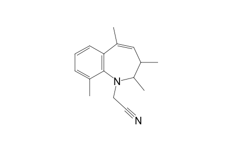 (2,3,5,9-Tetramethyl-2,3-dihydro-[1H]-benzazepin-1-yl)ethanenitrile