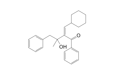 (Z)-2-Cyclohexylmethylidene-3-hydroxy-3-methyl-1,4-diphenylbutan-1-one