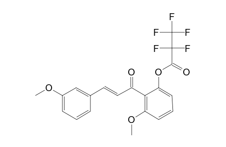 3,6'-Dimethoxy-2'-hydroxychalcone, pentafluoropropionate