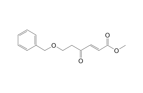 (E)-4-oxo-6-phenylmethoxy-2-hexenoic acid methyl ester