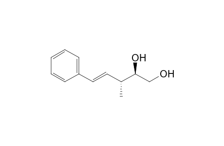 (E,2R,3R)-3-methyl-5-phenyl-4-pentene-1,2-diol