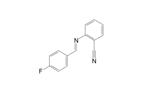 (E)-2-((4-Fluorobenzylidene)amino)benzonitrile