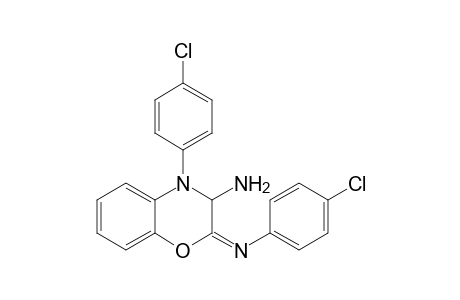 (E)-4-(4-chlorophenyl)-2-((4-chlorophenyl)imino)-3,4-dihydro-2H-benzo[b][1,4]oxazin-3-amine