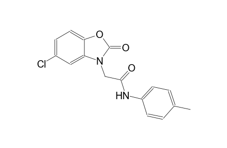 2-(5-chloro-2-oxo-1,3-benzoxazol-3(2H)-yl)-N-(4-methylphenyl)acetamide