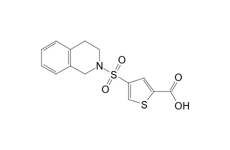 2-Thiophenecarboxylic acid, 4-[[3,4-dihydro-2(1H)-isoquinolinyl]sulfonyl]-