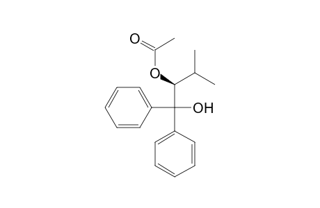 (S)-3-methyl-1,1-diphenyl-1,2-butanediol-2-acetate