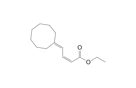 Ethyl (2Z)-4-cyclooctylidene-but-2-enoate
