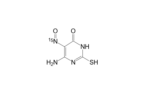 [5-15N]-6-Amino-5-nitroso-2-thioxo-1,2-dihydro-4(3H)-pyrimidinone