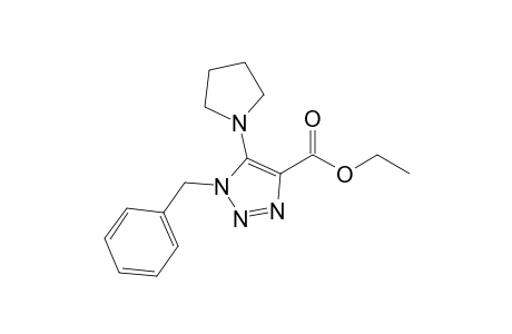 5-Pyrrolidino-1-benzyl-1H-1,2,3-triazole-4-carboxylic acid ethyl ester