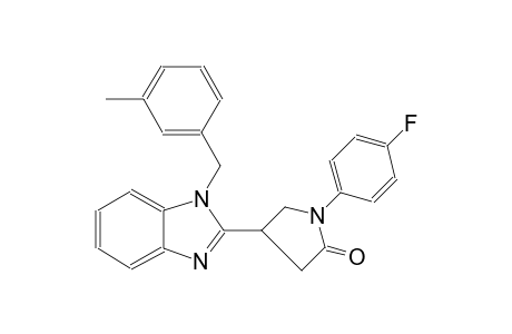 2-pyrrolidinone, 1-(4-fluorophenyl)-4-[1-[(3-methylphenyl)methyl]-1H-benzimidazol-2-yl]-