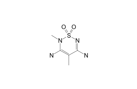 (5-amino-1,1-diketo-2,4-dimethyl-1,2,6-thiadiazin-3-yl)amine