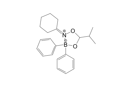 2-CYCLOHEXYLIDENE-5-ISOPROPYL-3,3-DIPHENYL-1,4-DIOXA-2-AZONIA-3-BORATACYCLOPENTNE