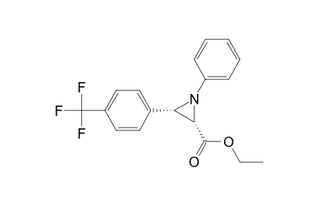 (2S,3S)-1-phenyl-3-[4-(trifluoromethyl)phenyl]-2-aziridinecarboxylic acid ethyl ester