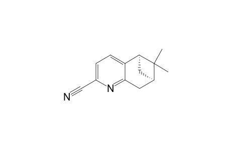 (-)-2-Cyano-(5R,7R)-5,6,7,8-tetrahydro-5,7-(9,9-dimethylmethano)quinoline
