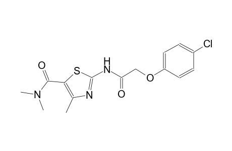 2-{[(4-chlorophenoxy)acetyl]amino}-N,N,4-trimethyl-1,3-thiazole-5-carboxamide