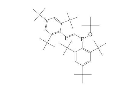 (2-methylpropan-2-yl)oxy-(2,4,6-tritert-butylphenyl)-[(2,4,6-tritert-butylphenyl)phosphanylidenemethyl]phosphane