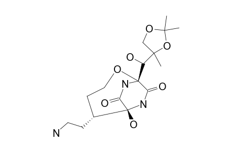 5A-(AMINO)-METHYLDIHYDROBICYCLOMYCIN-C-(2'),C-(3')-ACETONIDE;MAJOR-DIASTEREOMER