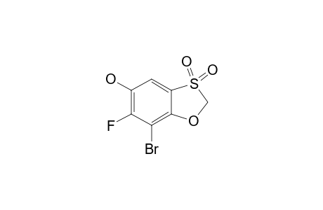 7-BROMO-6-FLUORO-5-HYDROXY-1,3-BENZOXATHIOLE-3,3-DIOXIDE