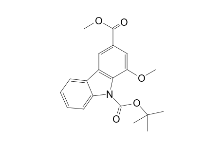 9-tert-butyl 3-methyl 1-methoxycarbazole-3,9-dicarboxylate