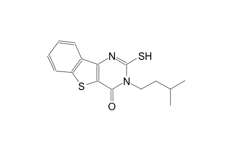 3-isopentyl-2-sulfanyl[1]benzothieno[3,2-d]pyrimidin-4(3H)-one