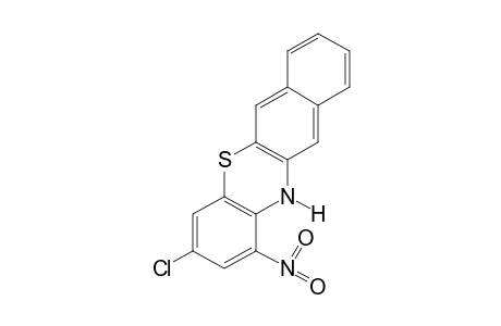 3-CHLORO-1-NITRO-12H-BENZO[b]PHENOTHIAZINE
